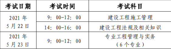北京2021年二級(jí)建造師考試報(bào)名工作的通知